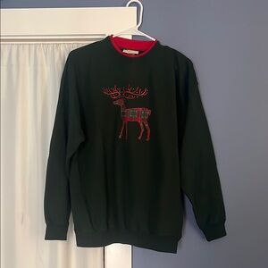 Women’s cozy vintage style Christmas crewneck
